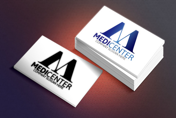 Media Center/Letter M Logo in Logo Templates - product preview 2