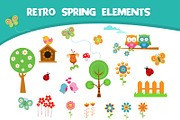 Retro Spring Elements