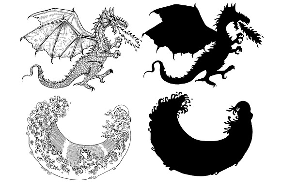 Here Be Dragons in Illustrations - product preview 1