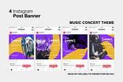 Music Concert Instagram Post