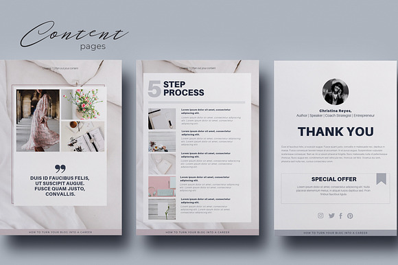 eBook Canva Template in Magazine Templates - product preview 6