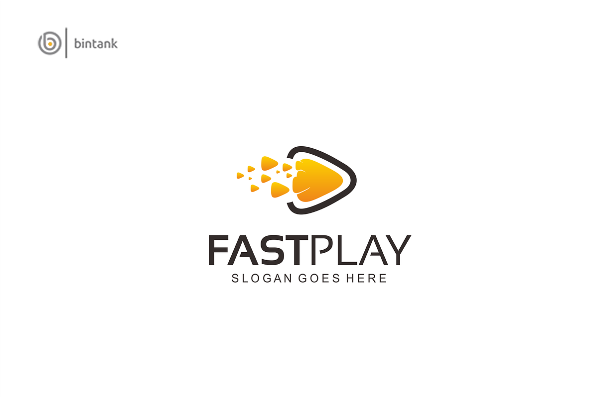 Fast Play Logo in Logo Templates - product preview 8