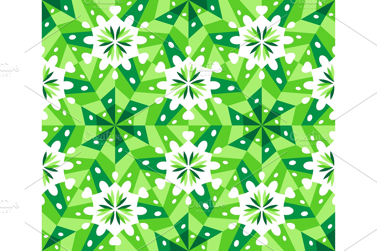 Cute Kaleidoscope Seamless Pattern in Illustrations - product preview 8