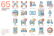 Shipping, Logistics, Delivery Icons