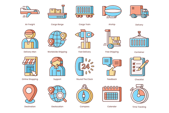Shipping, Logistics, Delivery Icons in Safety Icons - product preview 1