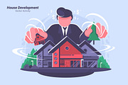 HouseDevelopment-Vector Illustration