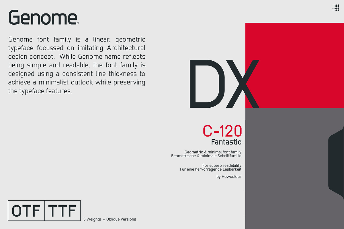 Genome in Sans-Serif Fonts - product preview 8