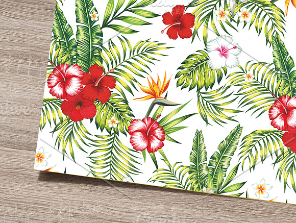 Tropical pattern. Seamless design. in Illustrations - product preview 5