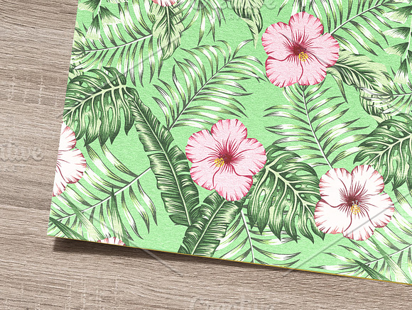 Tropical pattern. Seamless design. in Illustrations - product preview 9