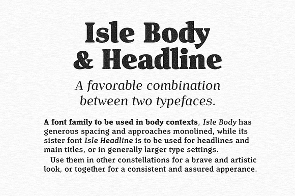 Isle Body - Eight Styles! in Serif Fonts - product preview 1