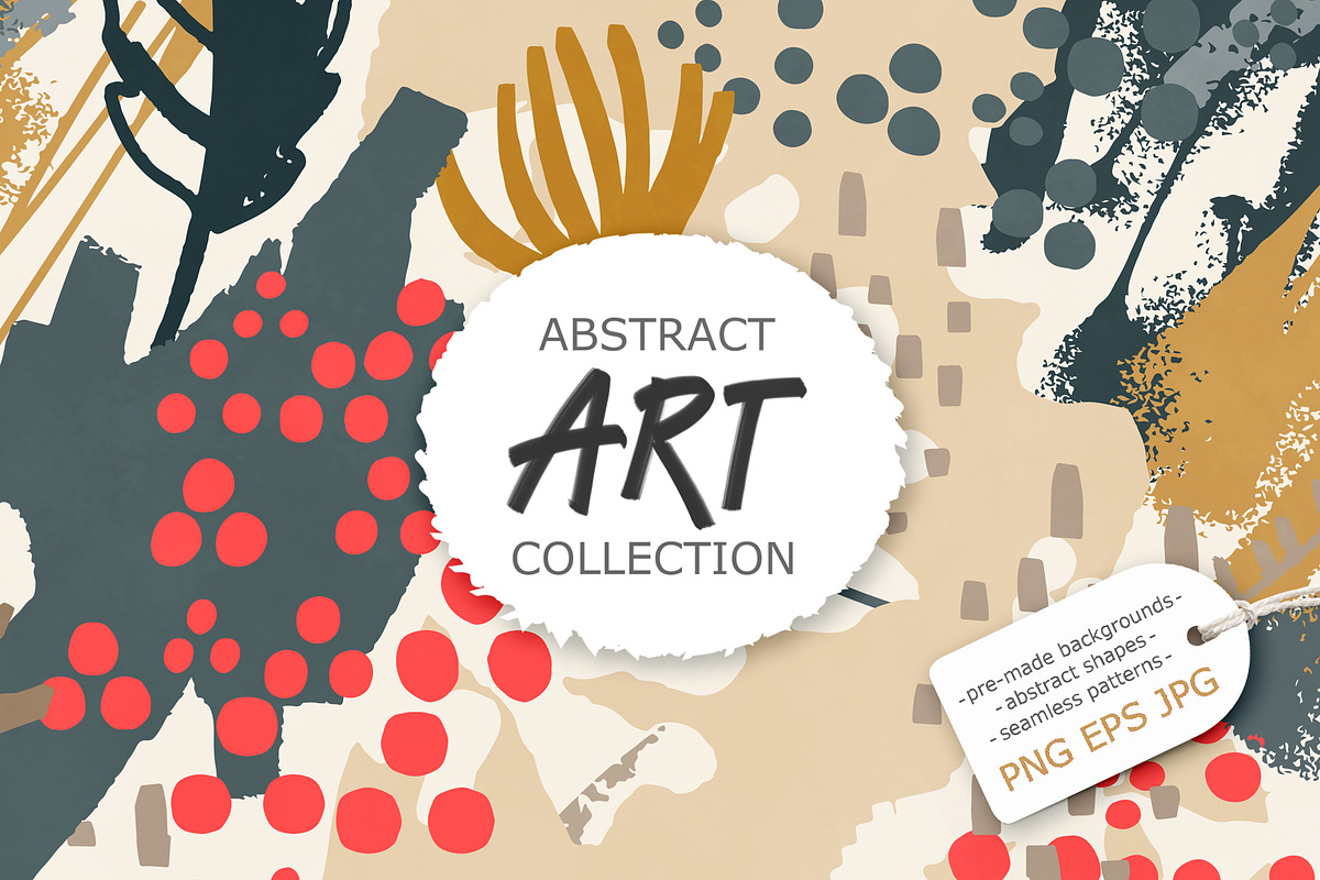 Abstract Art Collection in Textures - product preview 8