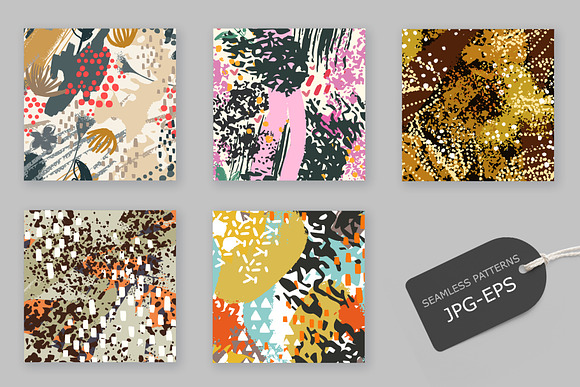 Abstract Art Collection in Textures - product preview 1