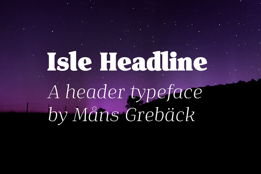 Isle Headline - Eight Styles! in Serif Fonts - product preview 8