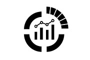 IPO glyph icon