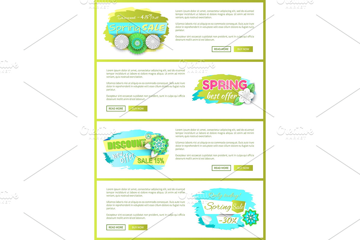 Promo Price, Web Page Template, Tag in Illustrations - product preview 8
