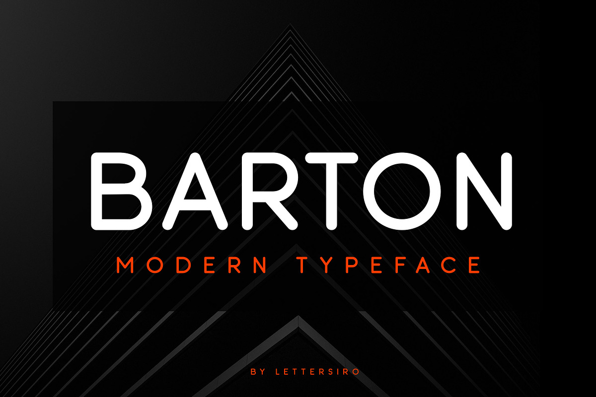 Barton in Sans-Serif Fonts - product preview 8