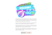 Discount Sale 15 Percent Off, Poster