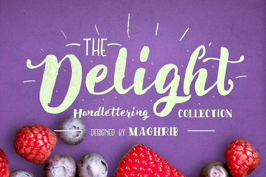 Delight Font Pack & Extra in Display Fonts - product preview 8