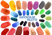 №39 Watercolor palette, set 2