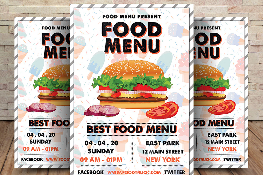 Family Restaurant Flyer in Flyer Templates - product preview 8
