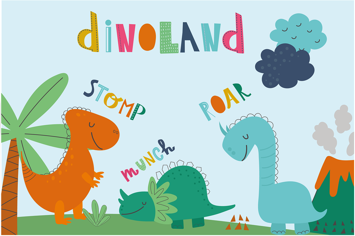 Dinoland in Illustrations - product preview 8