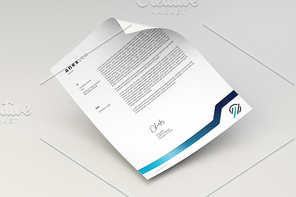 Letterhead  V24 in Stationery Templates - product preview 2