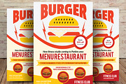 Burger Time Flyer Template