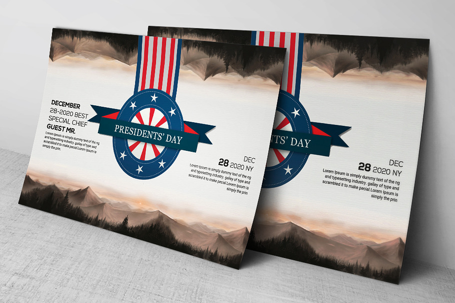 Liberty 4th July Flyer Template