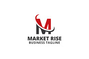 Market Rise Logo Template
