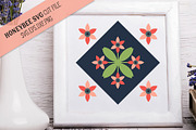 Blooming Blossom Barn Quilt