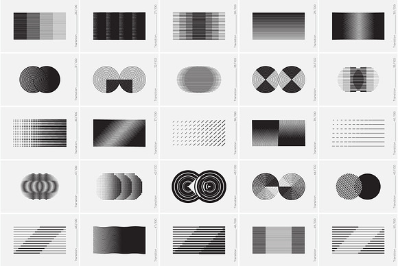 100 Transition Shapes in Objects - product preview 2