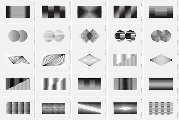 100 Transition Shapes in Objects - product preview 3