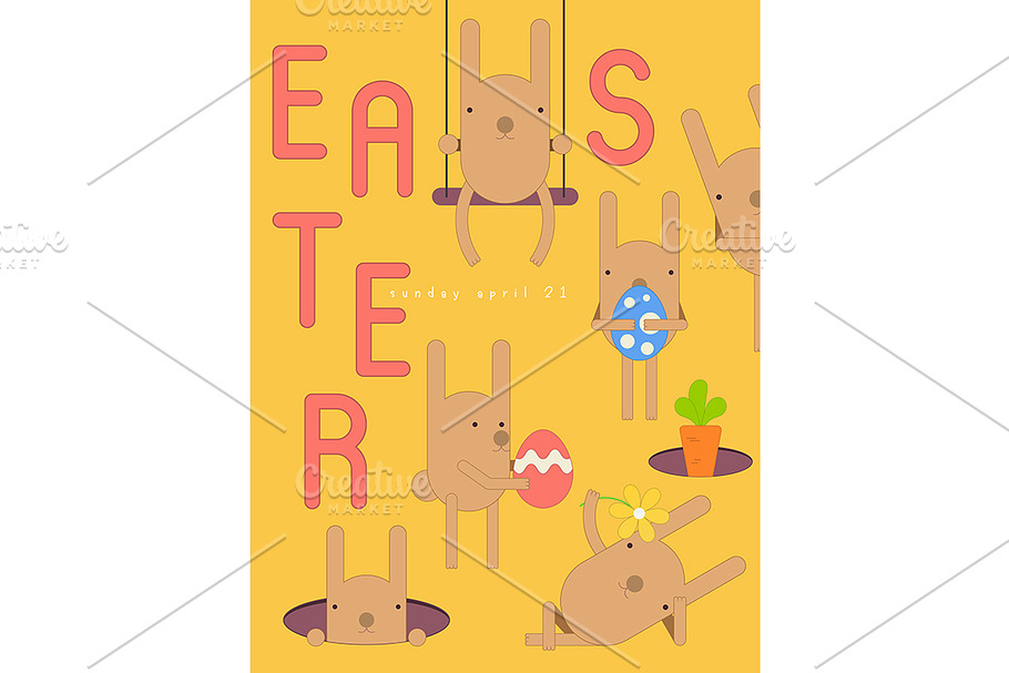 Easter Card in Illustrations - product preview 8