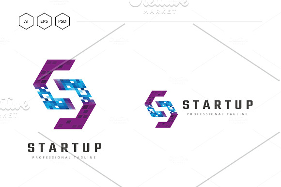 Startup Letter S Logo in Logo Templates - product preview 3