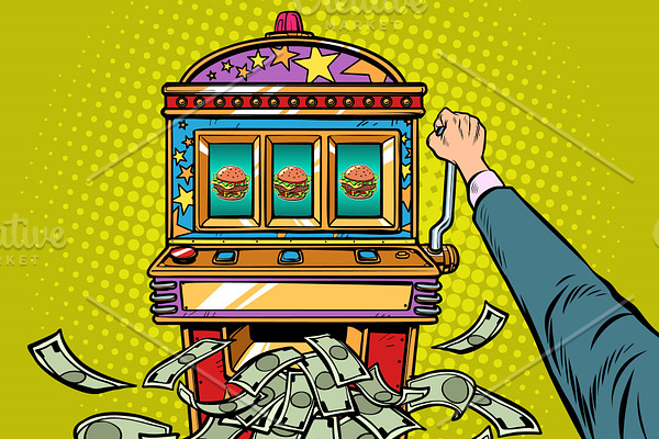 Burger prize slot machine
