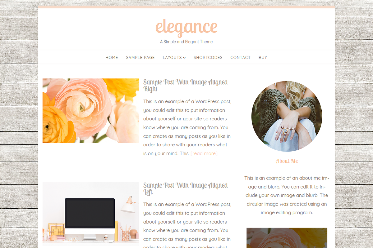 Feminine WordPress Theme: Elegance in WordPress Blog Themes - product preview 8