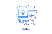 Coffee house concept icon