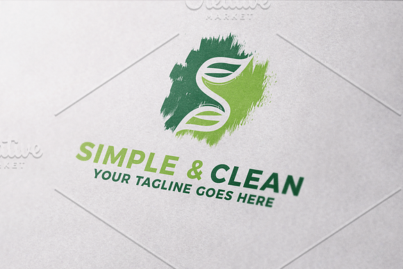 Letter S Logo | Simple Clean Logo in Logo Templates - product preview 1