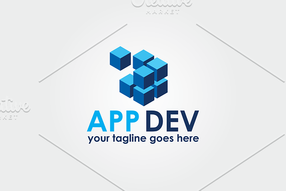 App Development Logo in Logo Templates - product preview 3