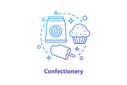 Confectionery concept icon