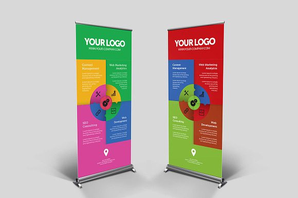 Business Roll-up Banner - nex in Presentation Templates - product preview 1
