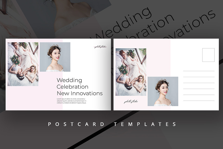 Wedding Celebration Postcard in Postcard Templates - product preview 8