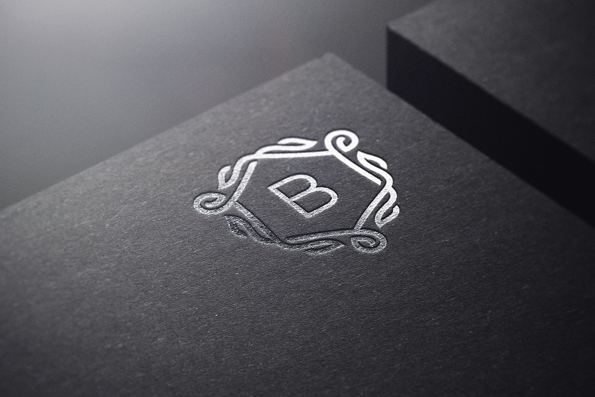 Logo Mockup Silver & Gold - 2 Styles in Branding Mockups - product preview 8