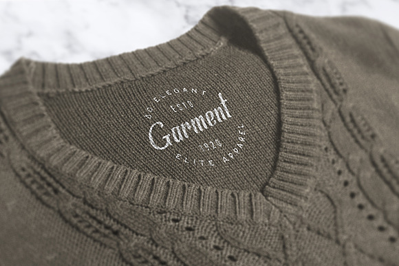 Logo Mockup Sweater - 3 Styles in Branding Mockups - product preview 1