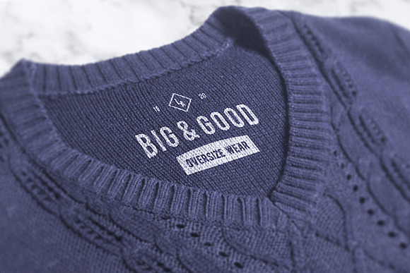 Logo Mockup Sweater - 3 Styles in Branding Mockups - product preview 2
