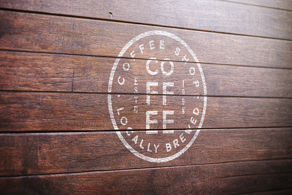 Logo Mockup Wood - 2 Styles in Branding Mockups - product preview 5