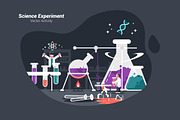 ScienceExperiment-VectorIllustration