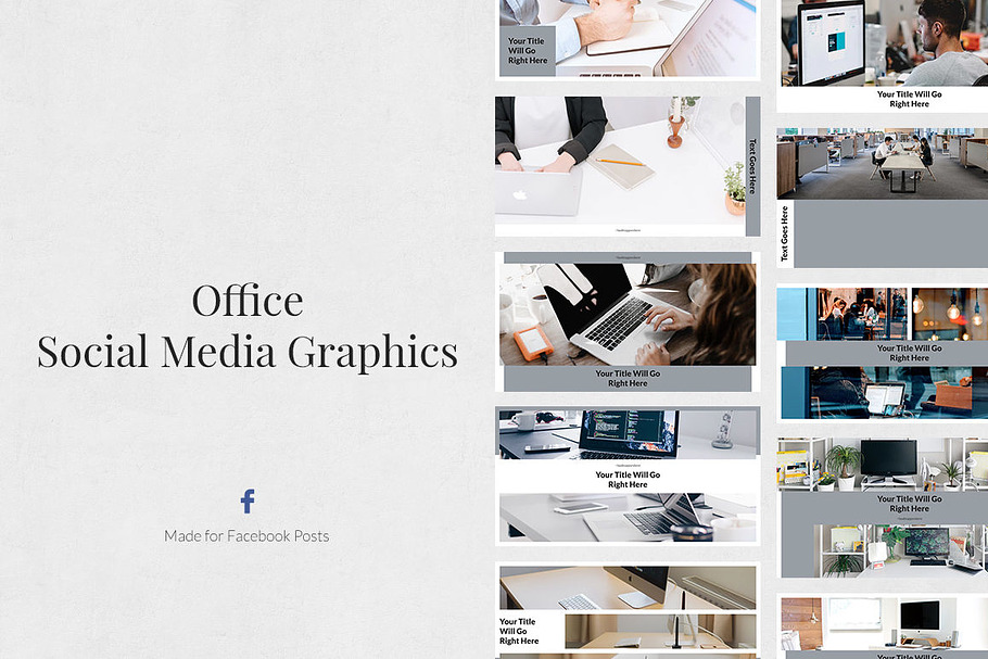 Office Facebook Posts in Facebook Templates - product preview 8