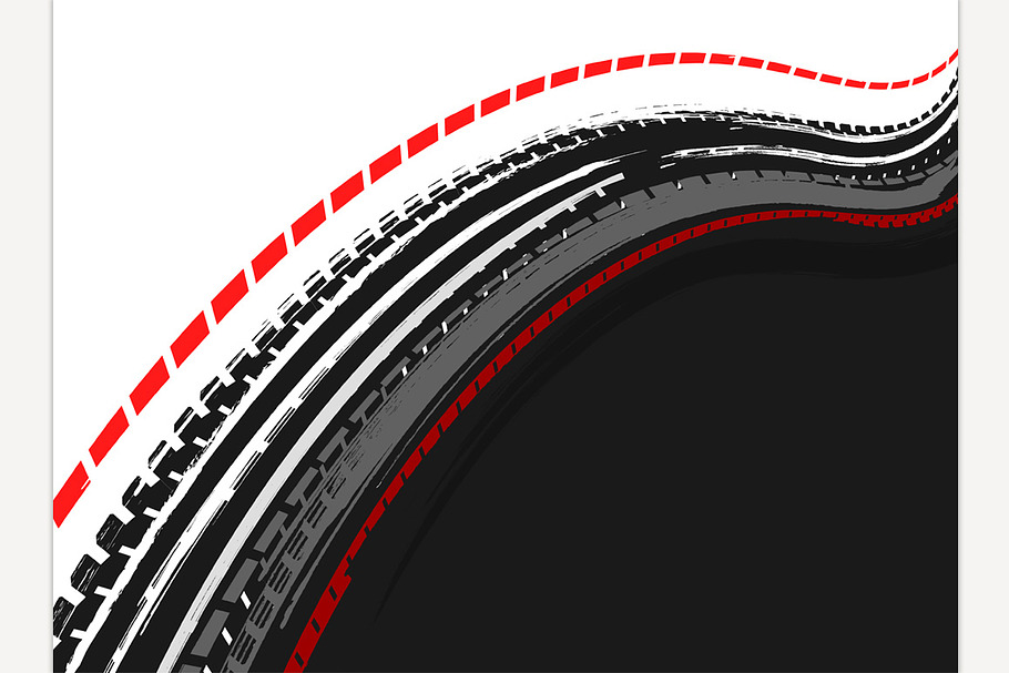 Vector tire background