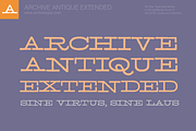Archive Antique Extended
